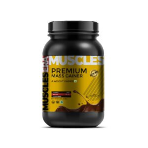 Muscles Era premium mass gainer 1kg - swiss chocolate