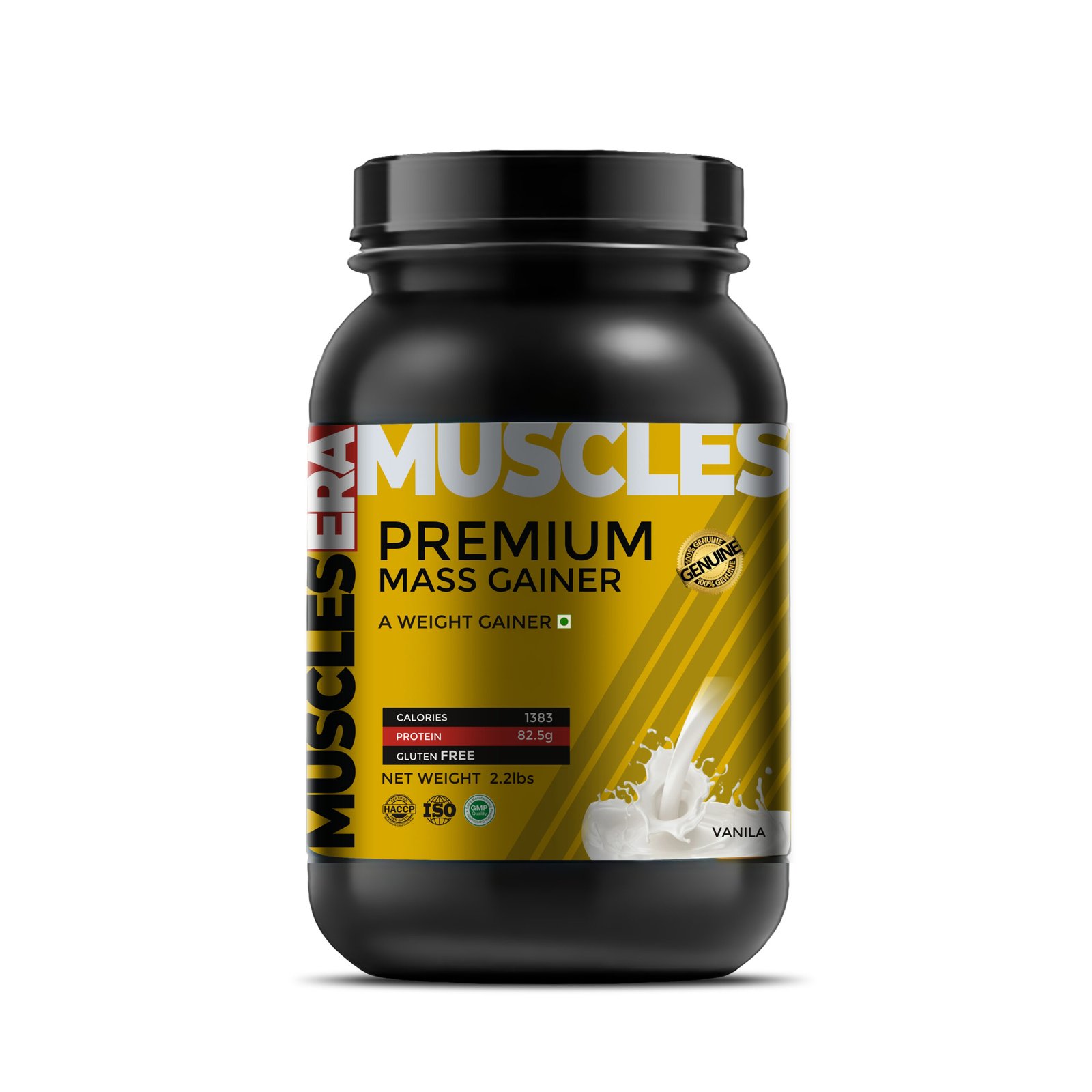 Muslces Era Premium Mass Gainer 1kg - Vanilla