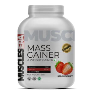 Muscles Era Weight Gainer 3kg strawberry