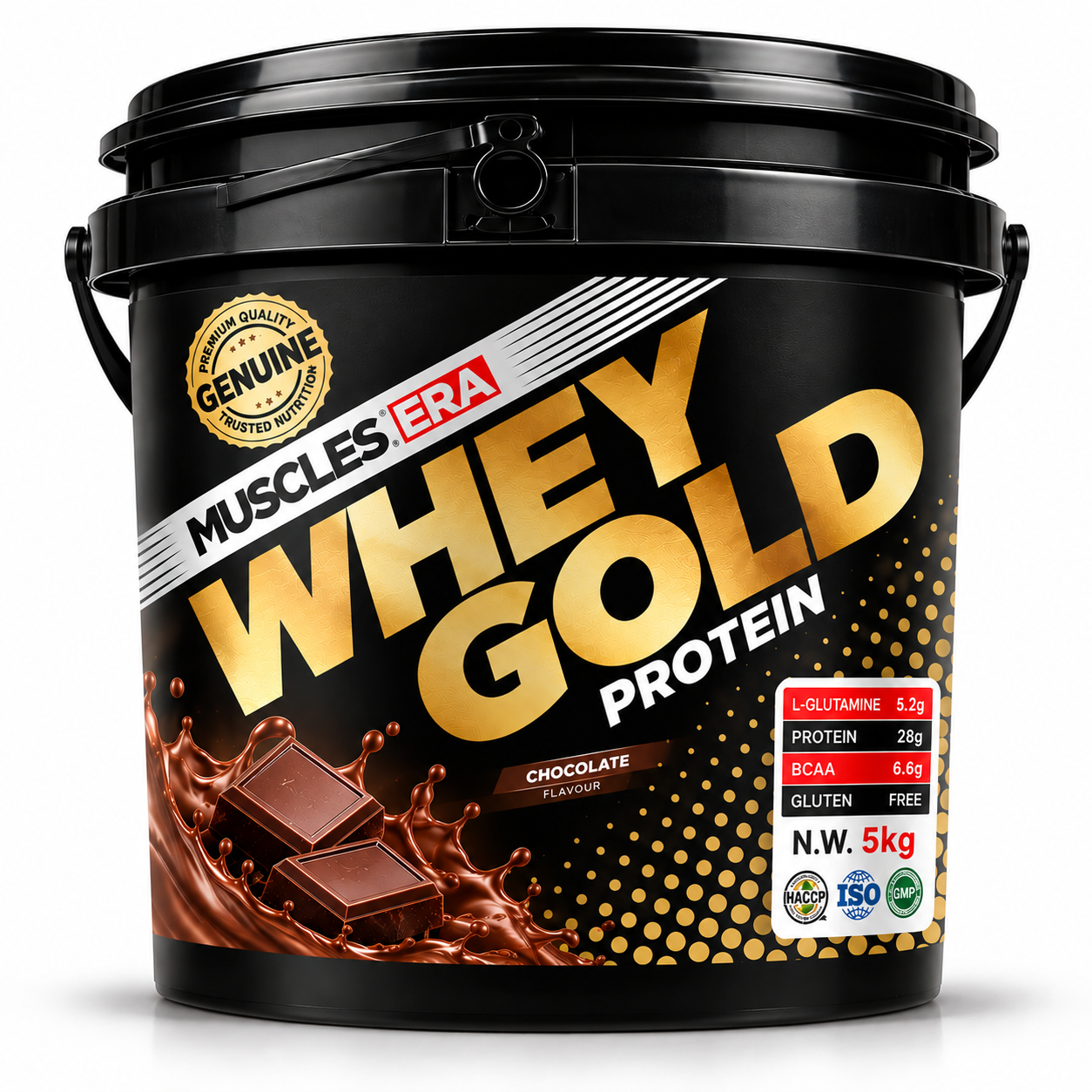 Muscles Era Whey Gold Protein 5 kg – Chocolate
